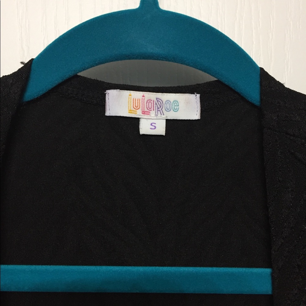 Lularoe Sarah size Small very rare solid black